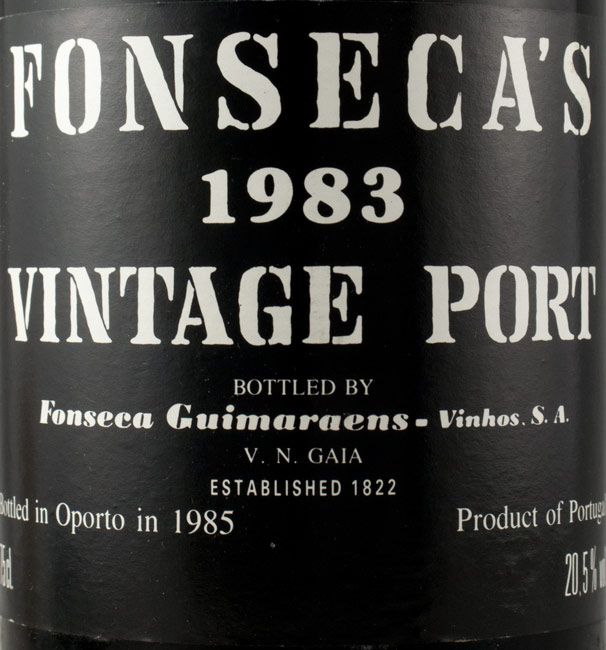フォンセカ・ギマラエンス・ヴィンテージ ポート 1983年