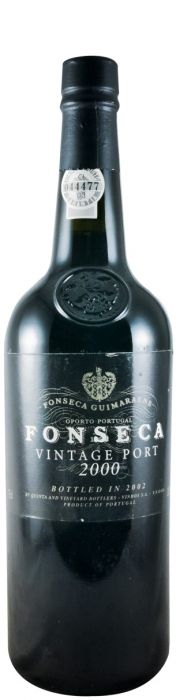 2000 Fonseca Vintage Port (bottled in 2002)