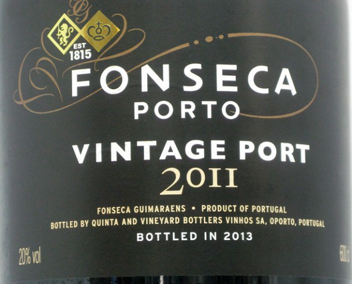 2011 Fonseca Vintage Porto 6L