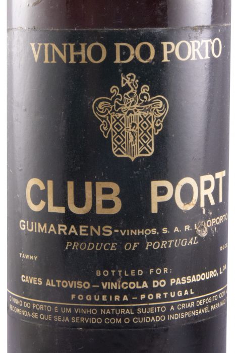Fonseca Guimaraens Club Port Tawny Porto (garrafa antiga)