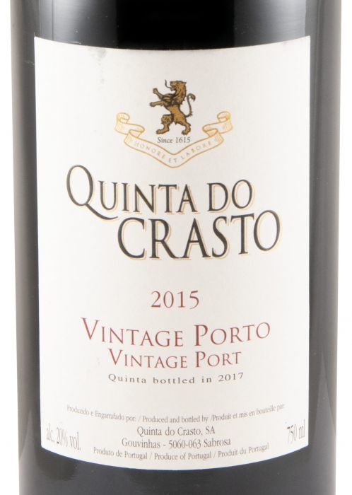 2015 Quinta do Crasto Vintage Porto