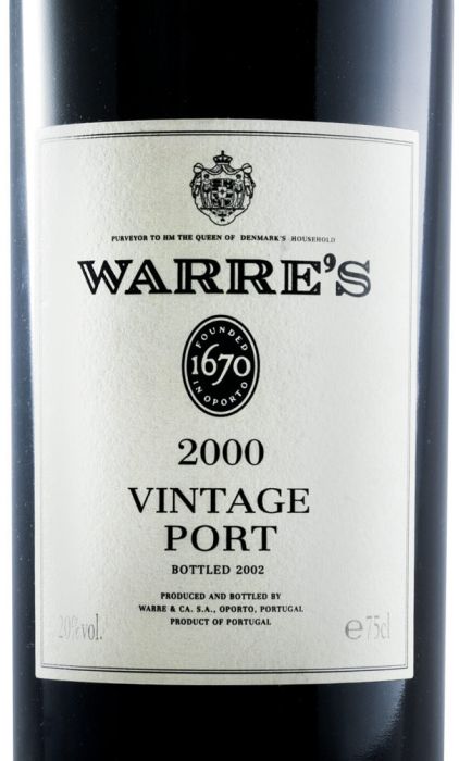 2000 Warre's Vintage Port