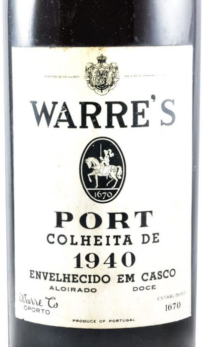 1940 Warre's Colheita Port