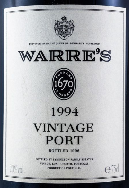 1994 Warre's Vintage Port