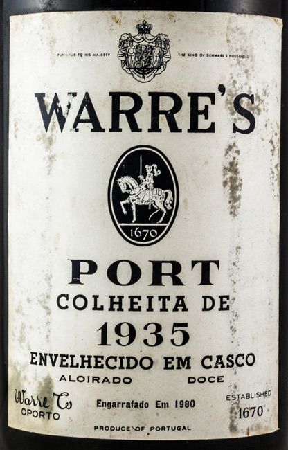 1935 Warre's Colheita Port