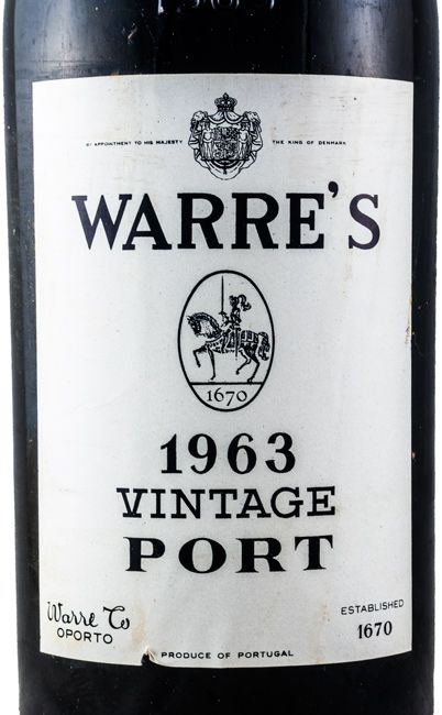 1963 Warre's Vintage Porto