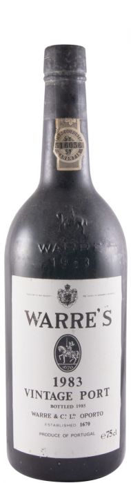 1983 Warre's Vintage Porto