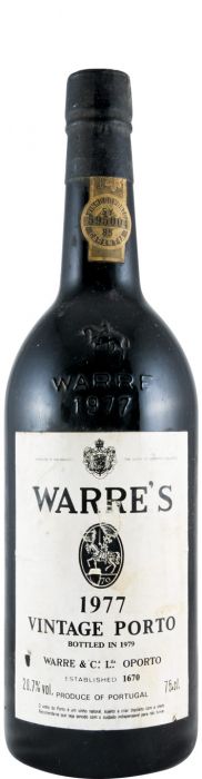 1977 Warre's Vintage Porto