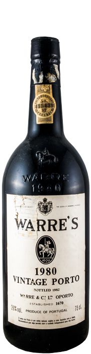 1980 Warre's Vintage Port