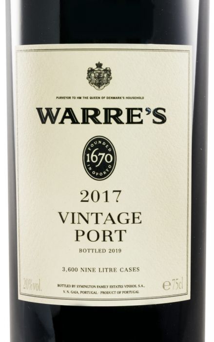 2017 Warre's Vintage Porto