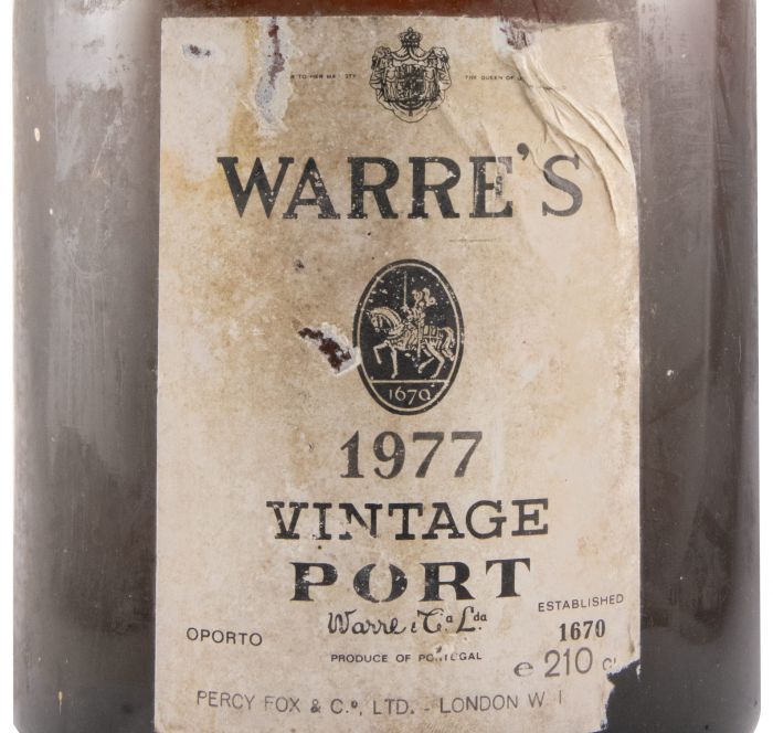 1977 Warre's Tappit Hen Vintage Porto 2,10L