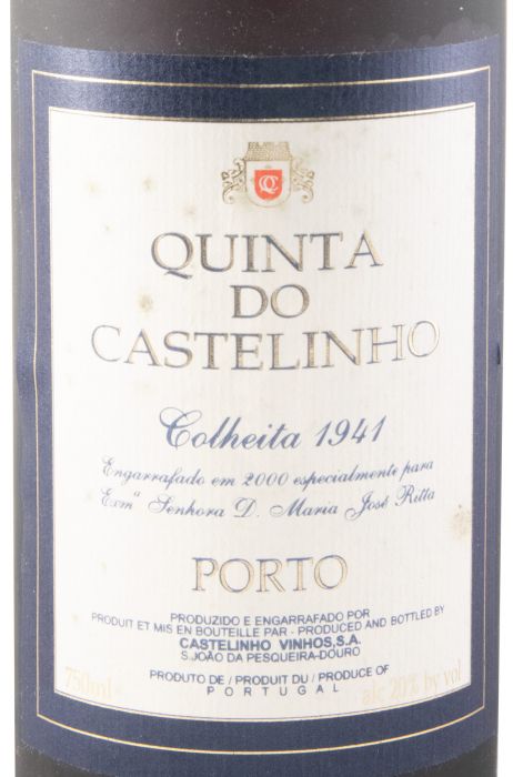 1941 Quinta do Castelinho Colheita Port