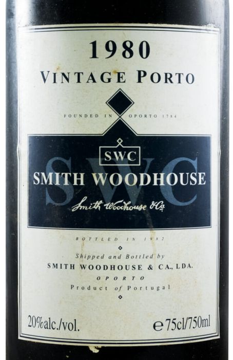 スミス・ウーッドハウス・ヴィンテージ・ポート1980年