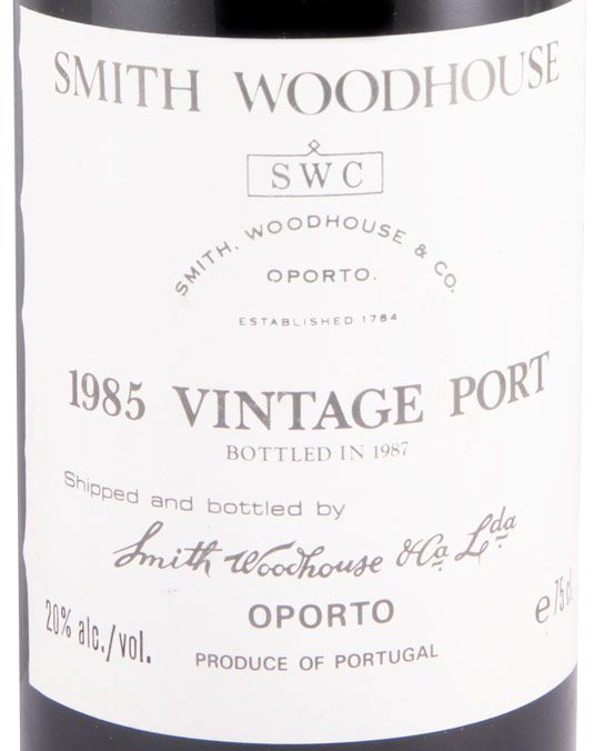 1985 Smith Woodhouse Vintage Porto