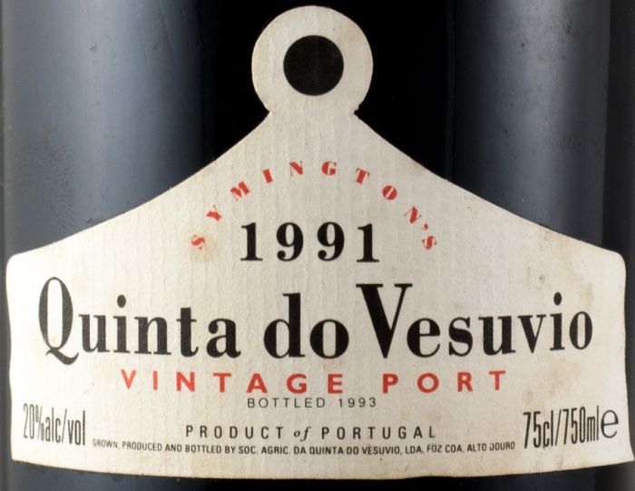 1991 Quinta do Vesuvio Vintage Port