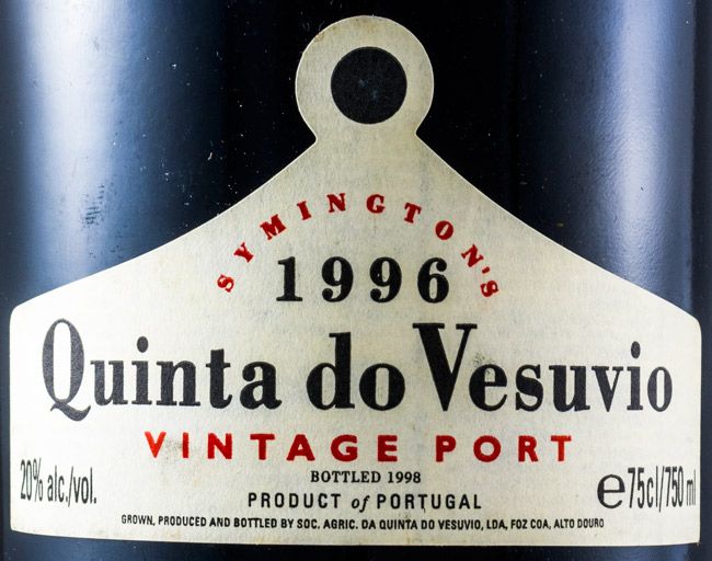 1996 Quinta do Vesuvio Vintage Porto