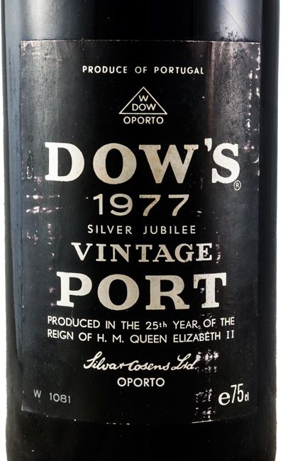 1977 Dow's Silver Jubilee Vintage Porto