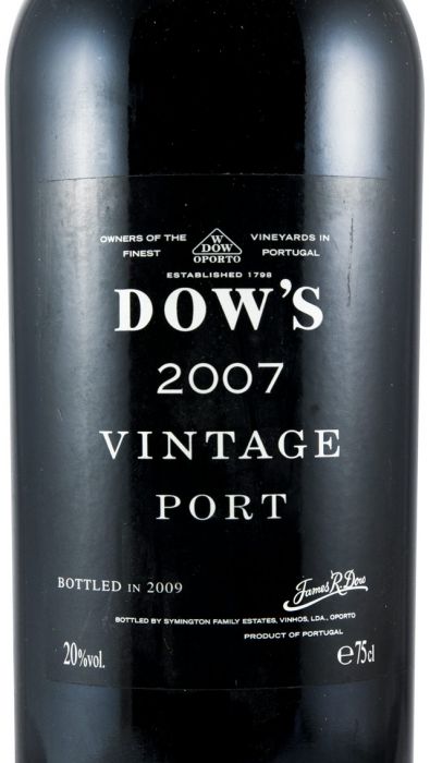 2007 Dow's Vintage Porto