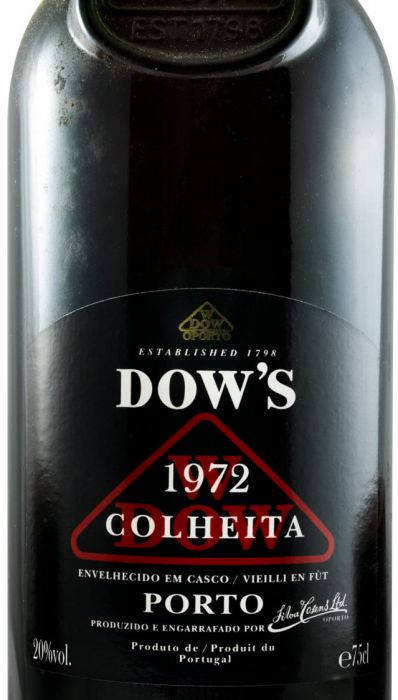 1972 Dow's Colheita Porto