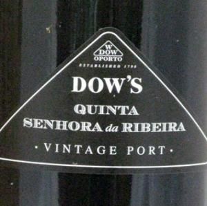 2009 Dow's Quinta Senhora da Ribeira Vintage Port