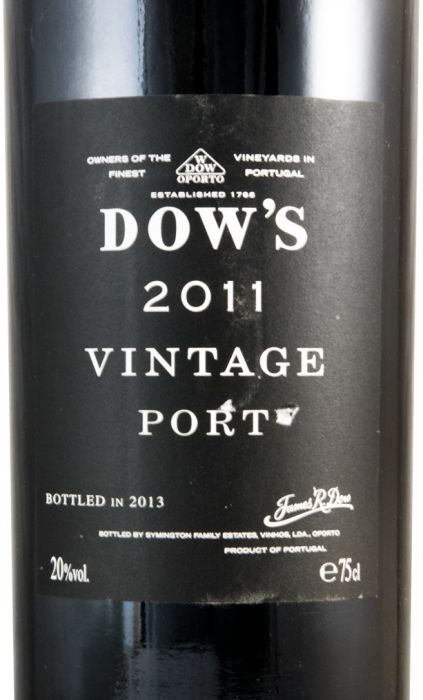 2011 Dow's Vintage Port
