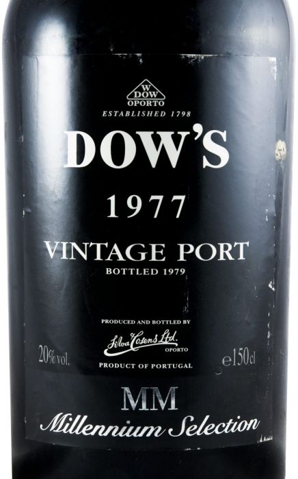 1977 Dow's Millenium Vintage Porto 1,5L