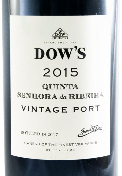 2015 Dow's Quinta Senhora da Ribeira Vintage Porto (caixa de madeira)