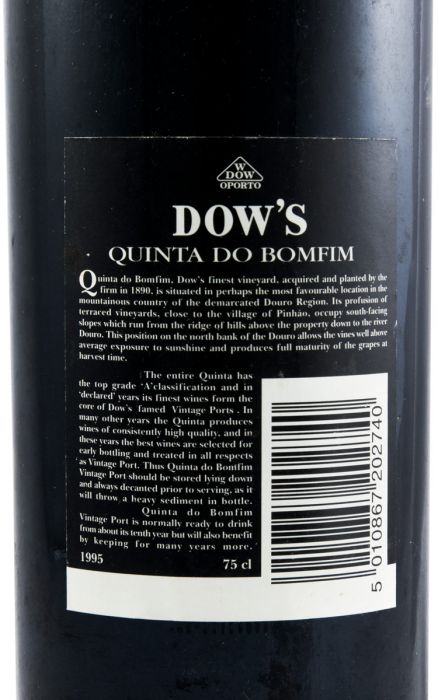 1995 Dow's Quinta do Bomfim Vintage Port