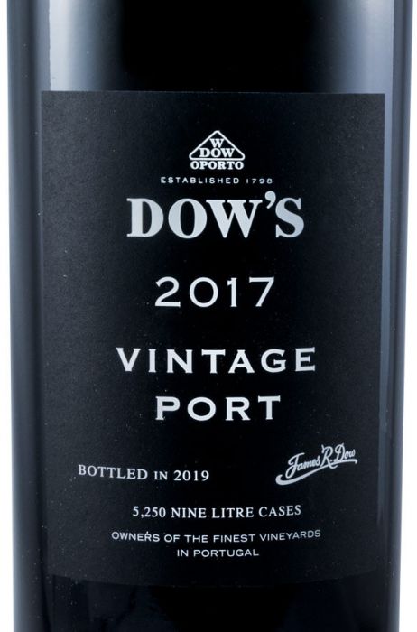 2017 Dow's Vintage Porto