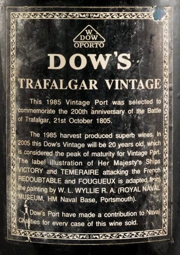 1985 Dow's Vintage Trafalgar Porto