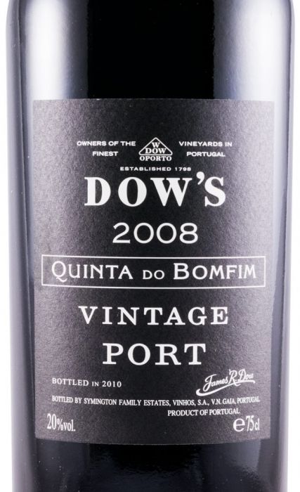 2008 Dow's Quinta do Bomfim Vintage Port