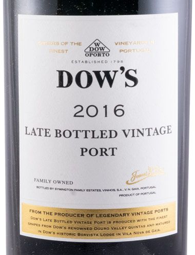 2016 Dow's LBV Porto