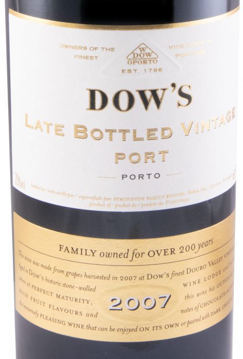 2007 Dow's LBV Porto