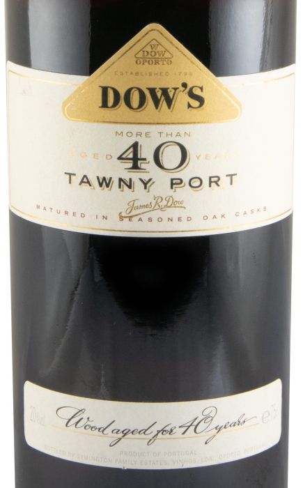 Dow's 40 years Port (old label)