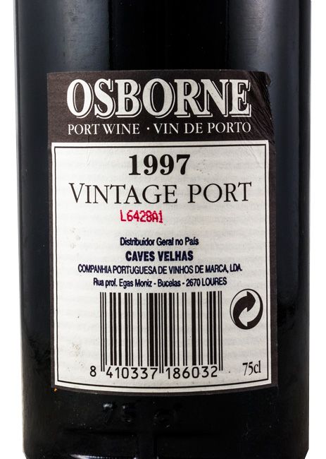 1997 Osborne Vintage Porto