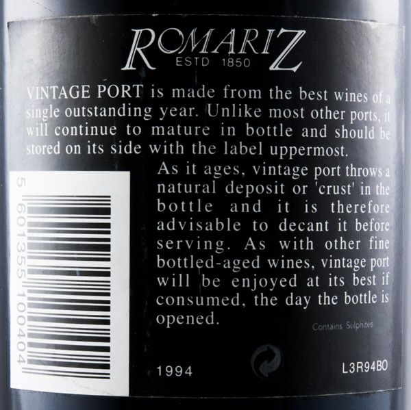 1994 Romariz Vintage Port