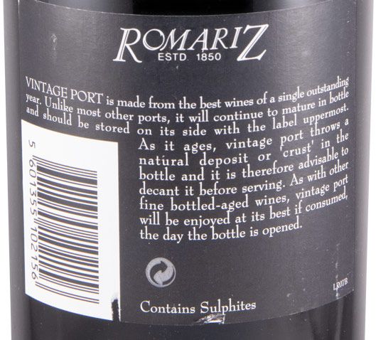 2007 Romariz Vintage Port