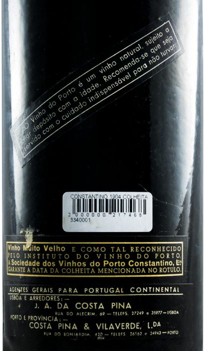1904 Constantino Colheita Port