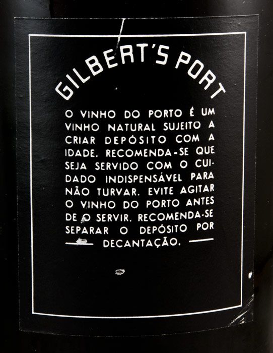 1937 Gilbert's Colheita Port