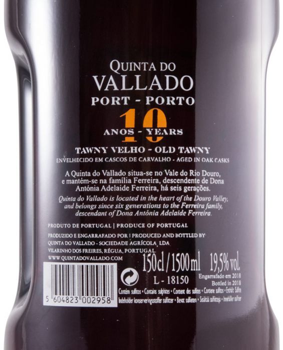 Vallado 10 years Port 1.5L