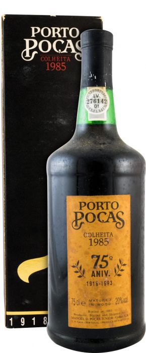 1985 Poças Colheita 75º Aniversário 1916-1993 Porto
