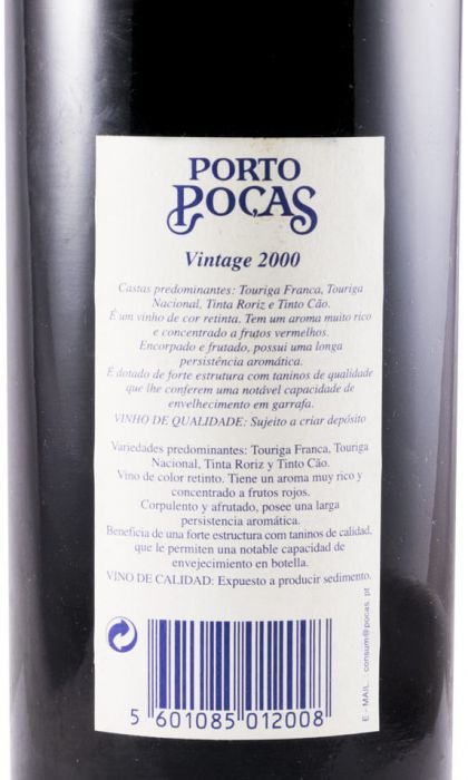2000 Poças Vintage Porto