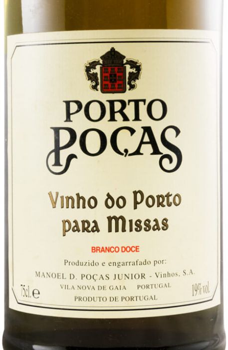 Poças Vinho do Porto para Missas Branco Porto