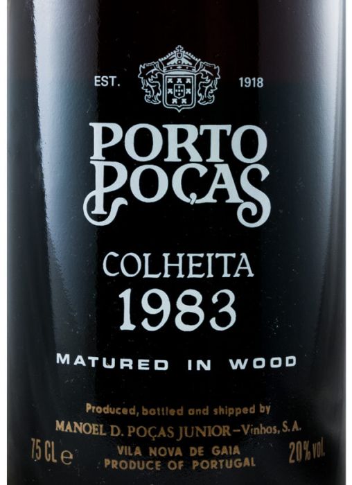1983 Poças Colheita Porto