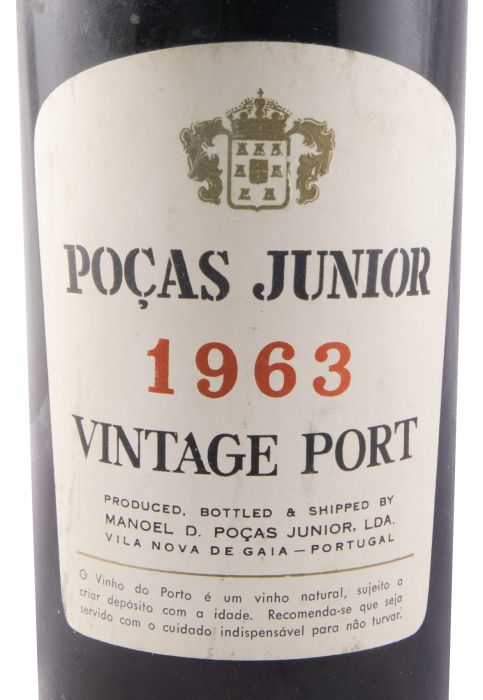 1963 Poças Junior Vintage Port