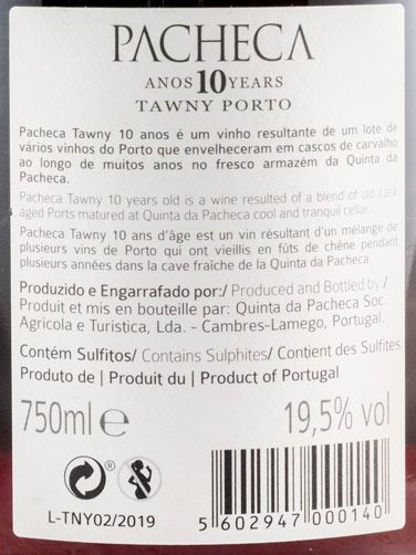 Quinta da Pacheca 10 years Port