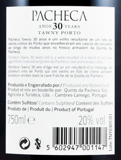 Quinta da Pacheca 30 years Port