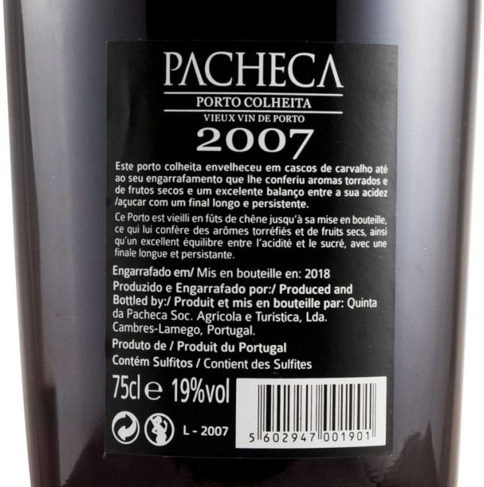 2007 Quinta da Pacheca Colheita Port