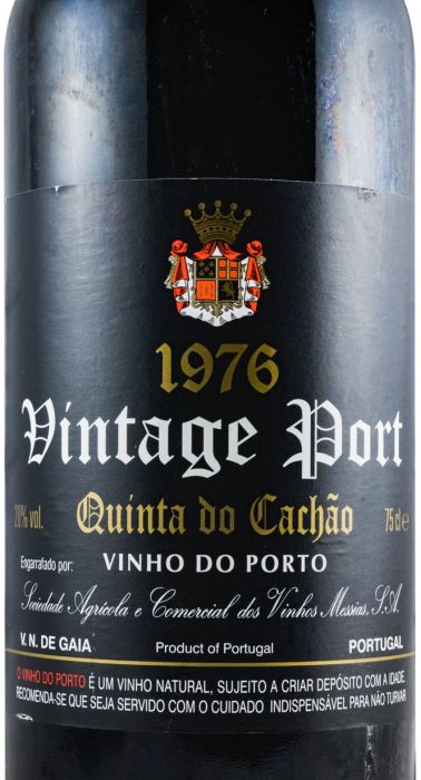 1976 Messias Quinta do Cachão Vintage Porto