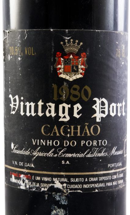 1980 Messias Quinta do Cachão Vintage Porto